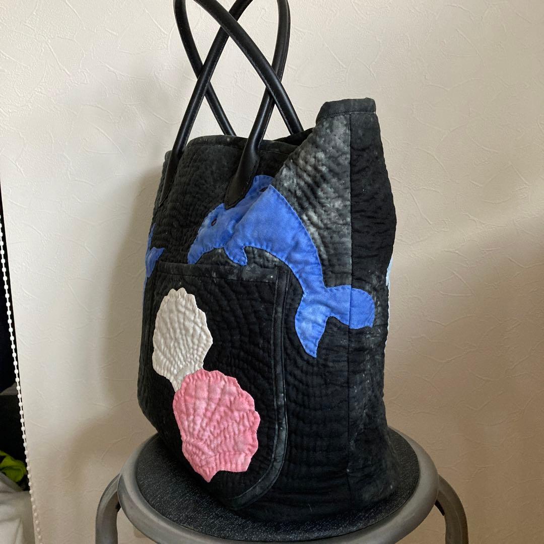 手作りキルトバッグ
