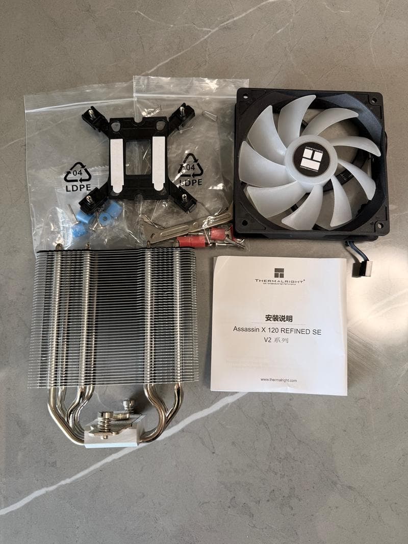 AMD Ryzen 5 7600 + クーラー(Assassin X 120)