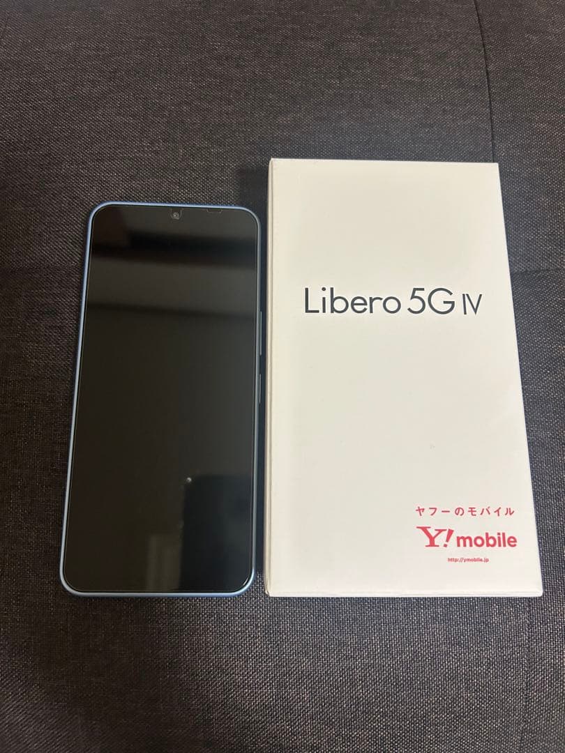 【美品】LIBERO 5G IV ライトブルー 本体