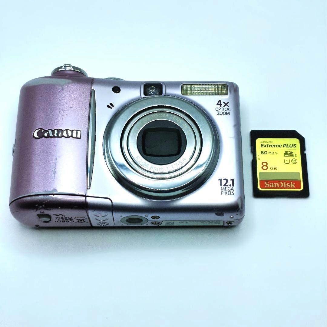 【動作確認済】Canon PowerShot A1100 IS★単三電池で動く！
