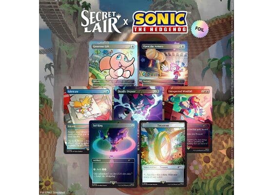 名*無様 MTG Secret Lair ソニック Foil 3種セット