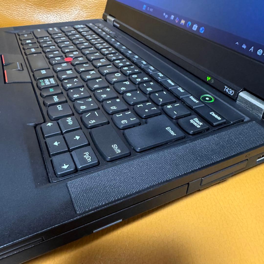 Lenovo ThinkPadT430 ssd換装 12GB Win11Pro