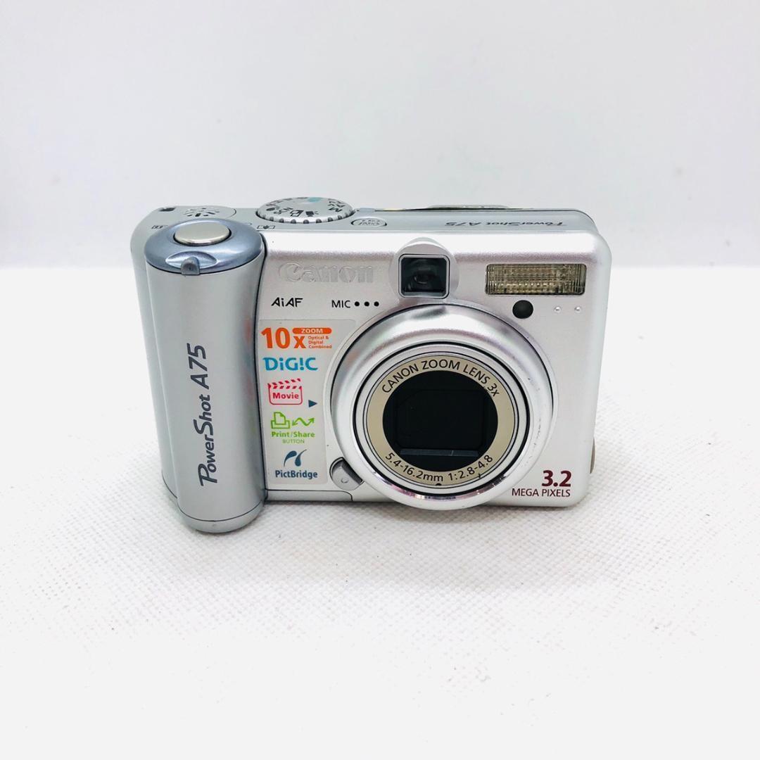 取説付属品有　希少CanonPowerShotA75キャノンデジカメ美品ジャンク
