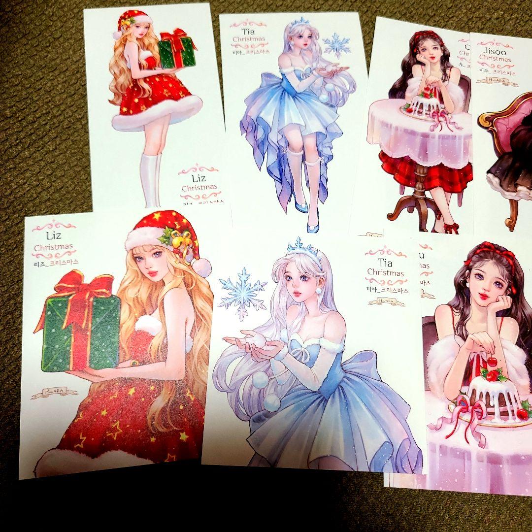 hwara様 ♡ Xmas girls 24´ 10枚 匿名発送