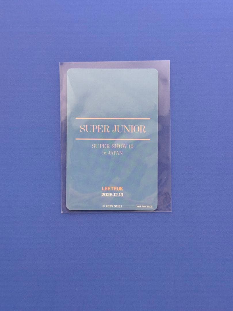 SUPERJUNIOR SS10トレカ12/13premiumseat新品未使用