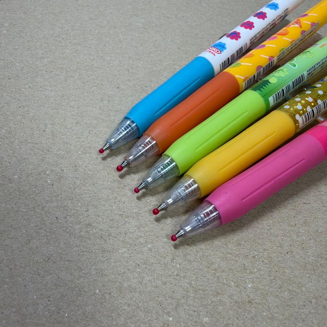 限定 ゼブラ SARASA サラサ 不二家 ボールペン 5本セット ペコちゃん
