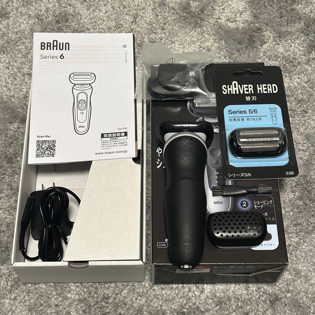 Braun Series 6 電気シェーバー ブラウン シリーズ6 新品替刃付き
