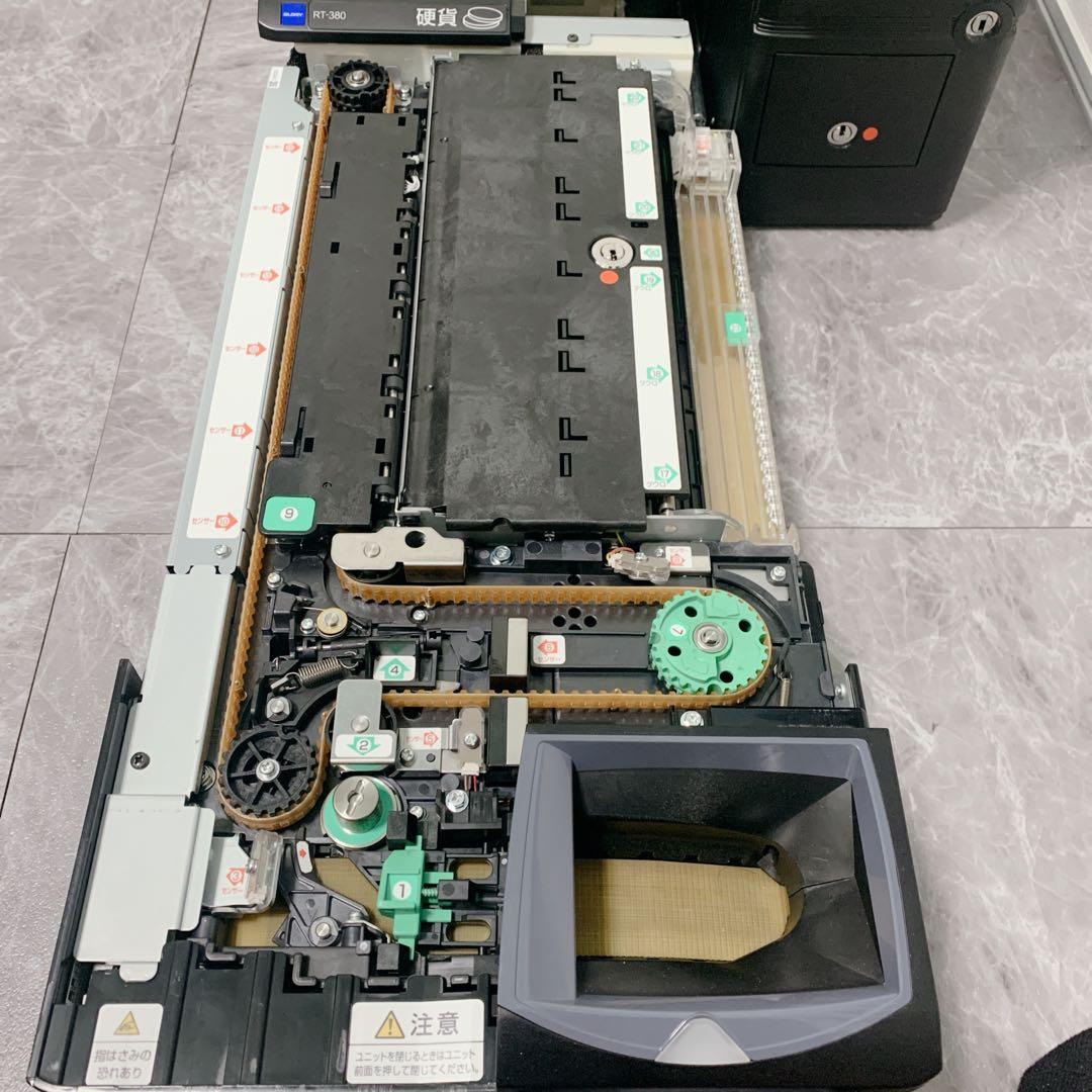 保証付き　釣銭機　GLORY　RT-380 RAD-380　新紙幣新500円対応