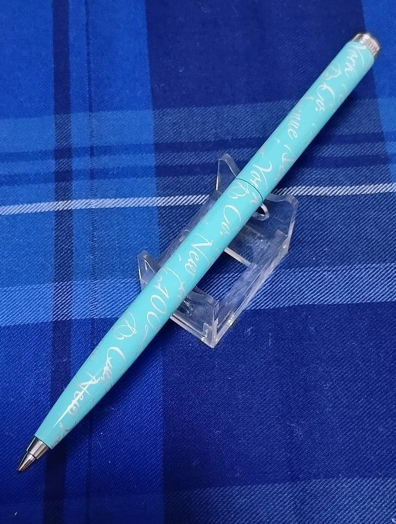 【激レア】Tiffany & Co. ボールペン notesティファニーブルー
