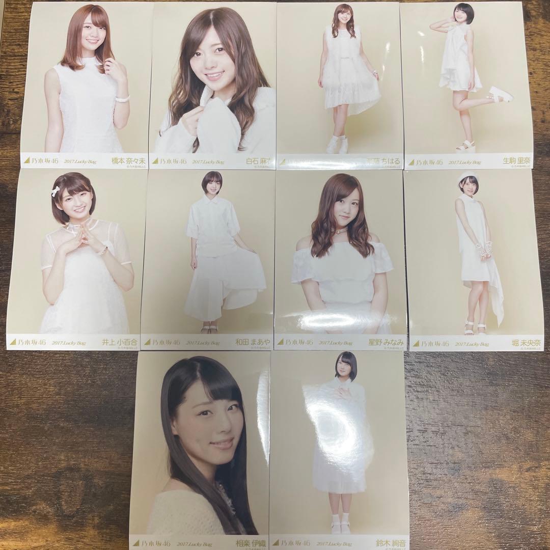 乃木坂46 生写真　2017 lucky bag
