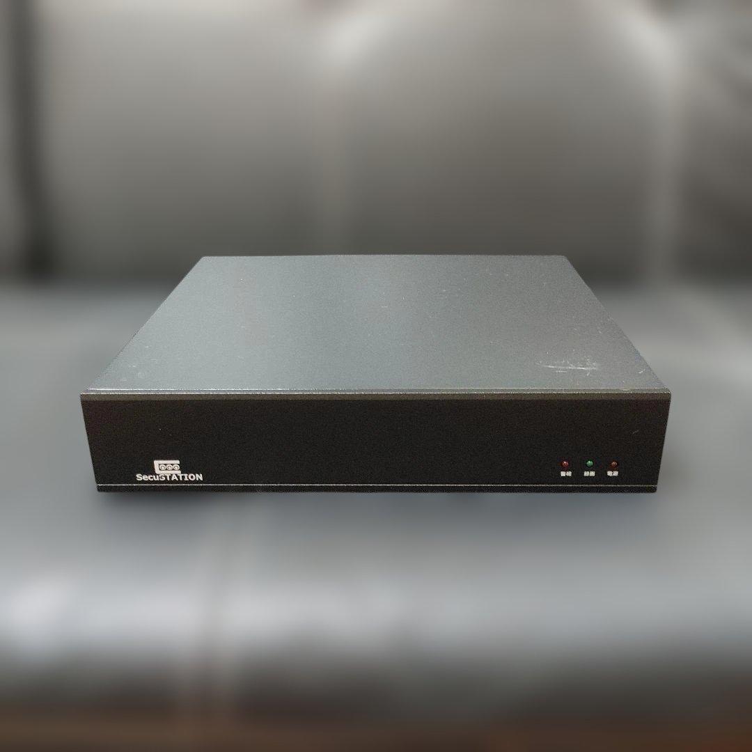 SecuSTATION PoE録画装置 防犯カメラ用 4ch HDD無し