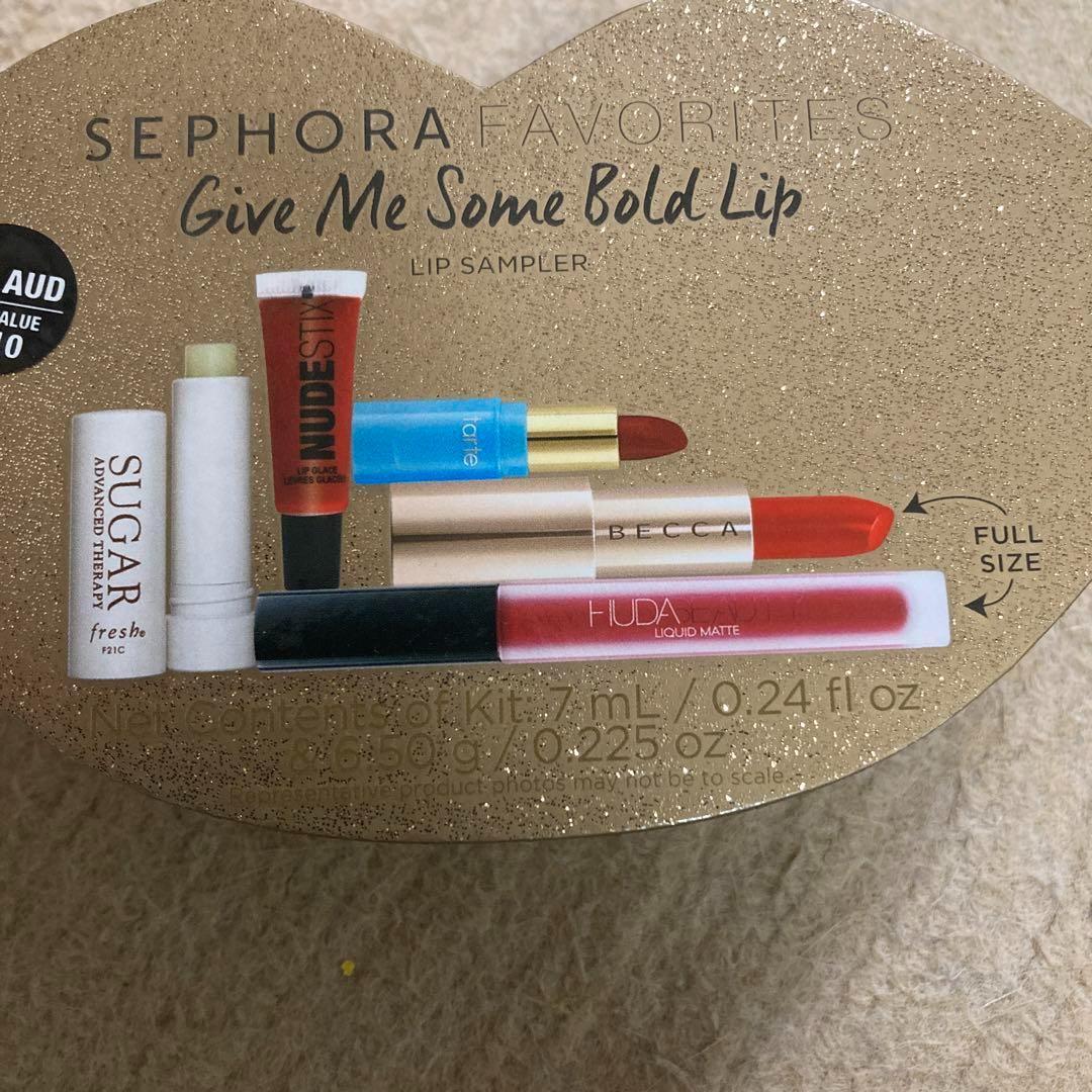 SEPHORA  リップセット　クリスマスプレゼントに