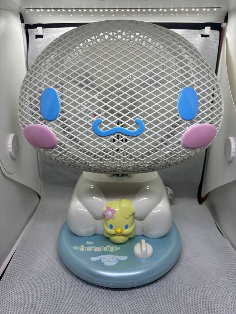 サンリオ　シナモロール　リビング　扇風機　正常可動品　耳あります‼︎