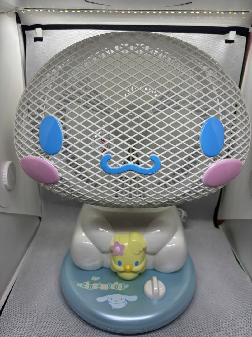 サンリオ　シナモロール　リビング　扇風機　正常可動品　耳あります‼︎