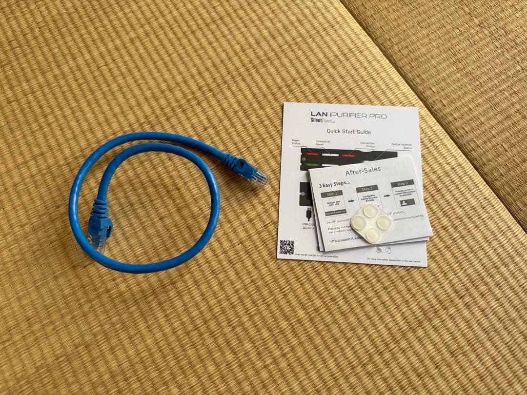 iFi LAN iPurifier Pro光アイソレーション 対策品 ほぼ新品