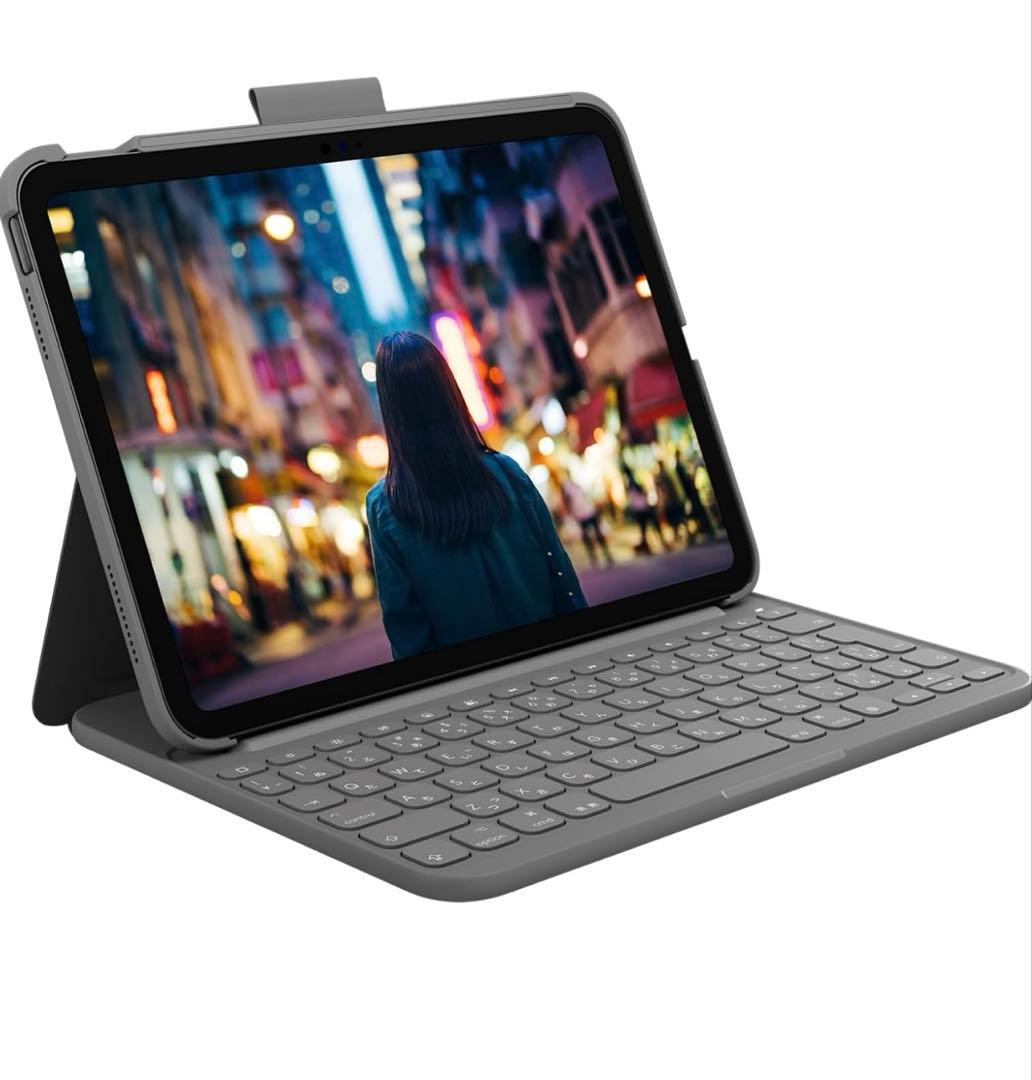 iPadアクセサリー Logicool Slim Folio iK1060GRA
