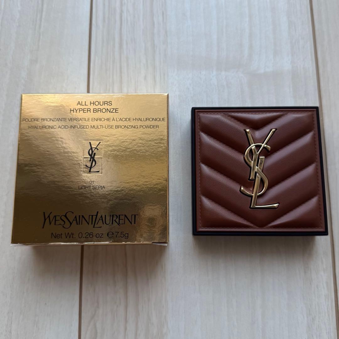 YSL イヴ・サンローラン オールアワーズ ハイパー ブロンザー 01