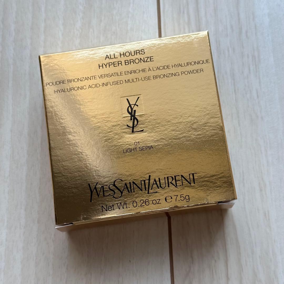 YSL イヴ・サンローラン オールアワーズ ハイパー ブロンザー 01