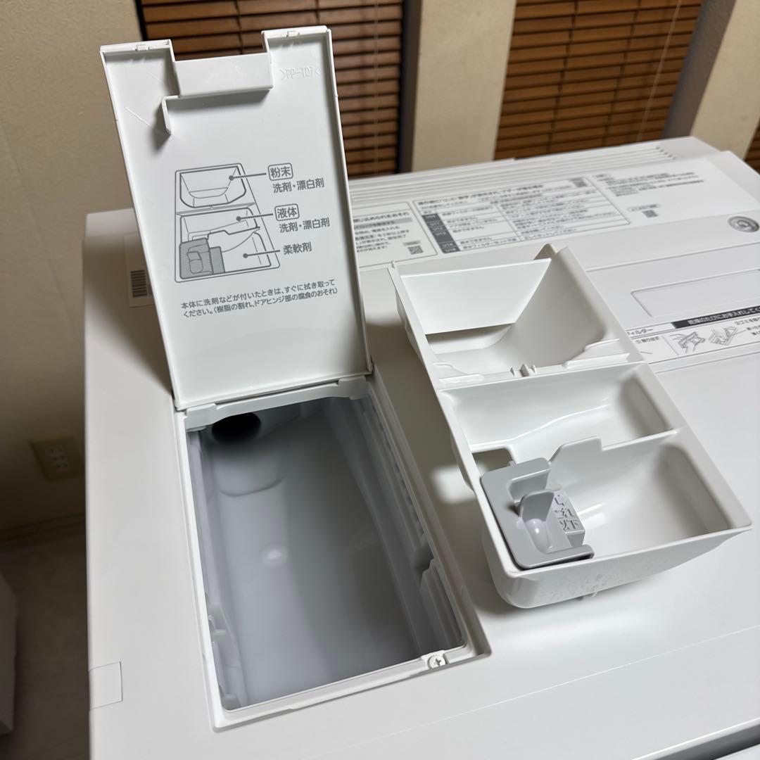 極美品 Panasonic ドラム式洗濯機 Cuble インテリアドラム7/3㌔
