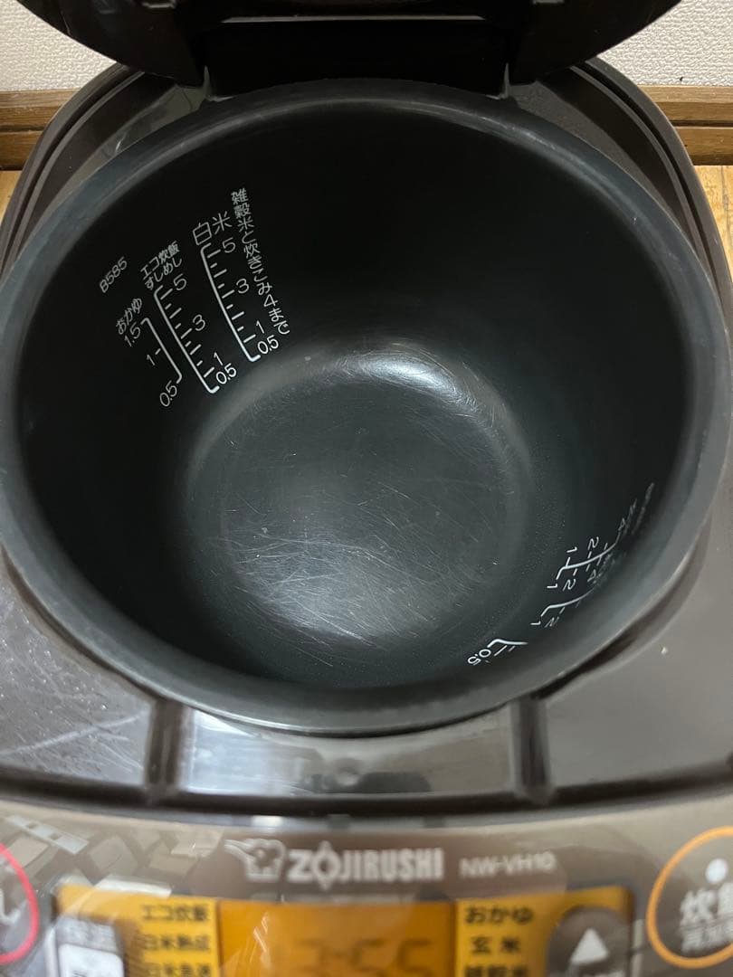 象印　IH炊飯ジャー 極め炊き　NW-VH10 2021年製