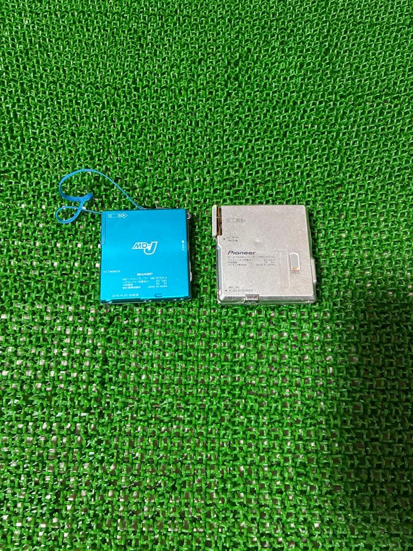 SHARP、PIONEER MDプレーヤー 2点セット ジャンク品