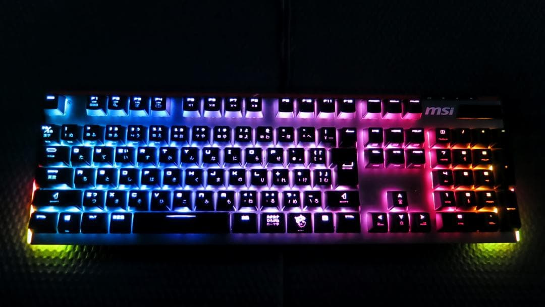 MSI メカニカルゲーミングキーボード VIGOR GK80