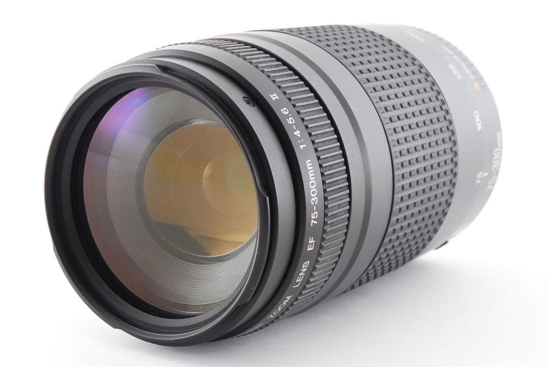 ☆並品☆キャノン CANON EF 75-300㎜ F4-5.6 II