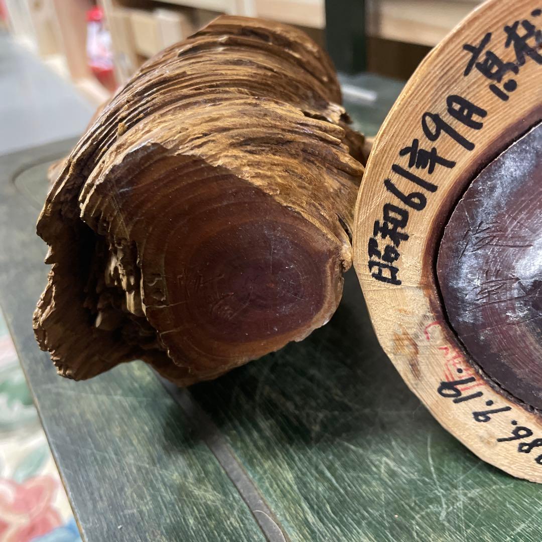 木の風合いを活かした木製彫刻七福神 縁起物　願掛け　日本美術　日本工芸品