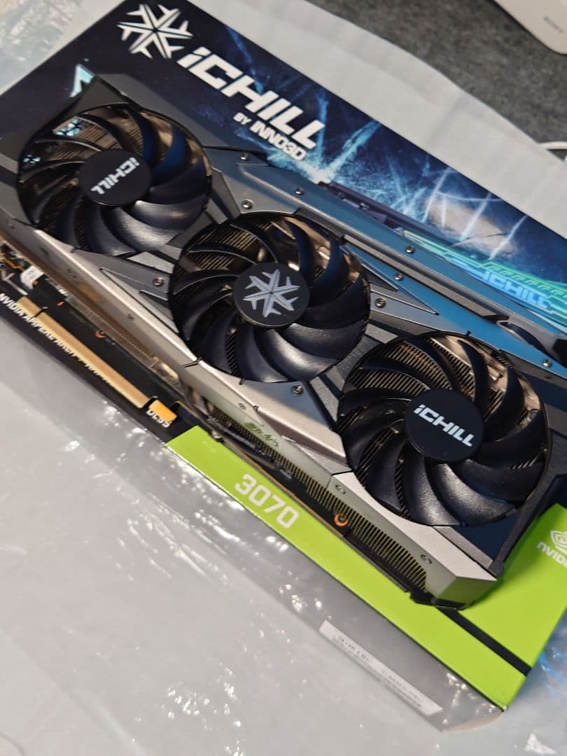 INNO3D RTX 3070 ICHILL X3 8GB グラフィックボード