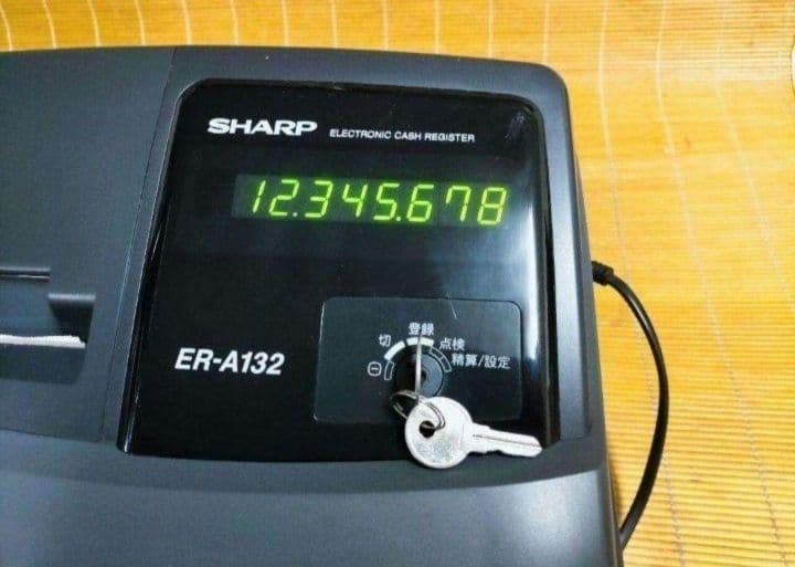 シャープレジスター　ER-A132　簡単便利特殊　送料込　2502132