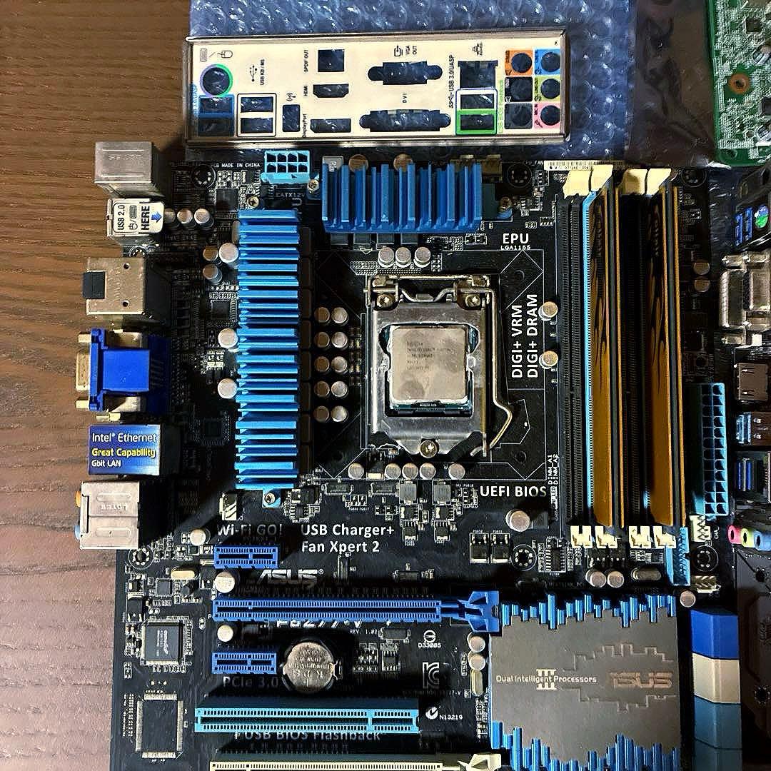 X79&E5 Z270&E3 Z77&i7 Z370 CPUマザー セット