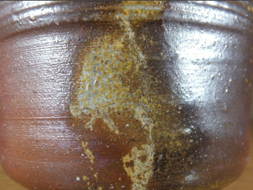 真作保証 山本雄一 自作 備前茶碗 県重要無形文化財 紺綬褒章授賞 岡山県