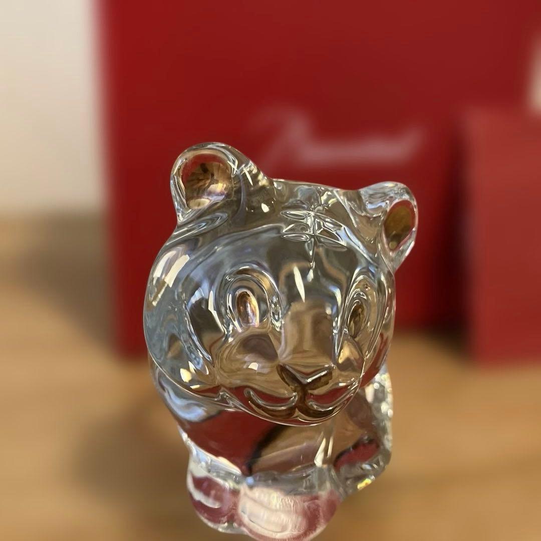 Baccarat ミニマルズ　タイガー バカラ　虎　置き物