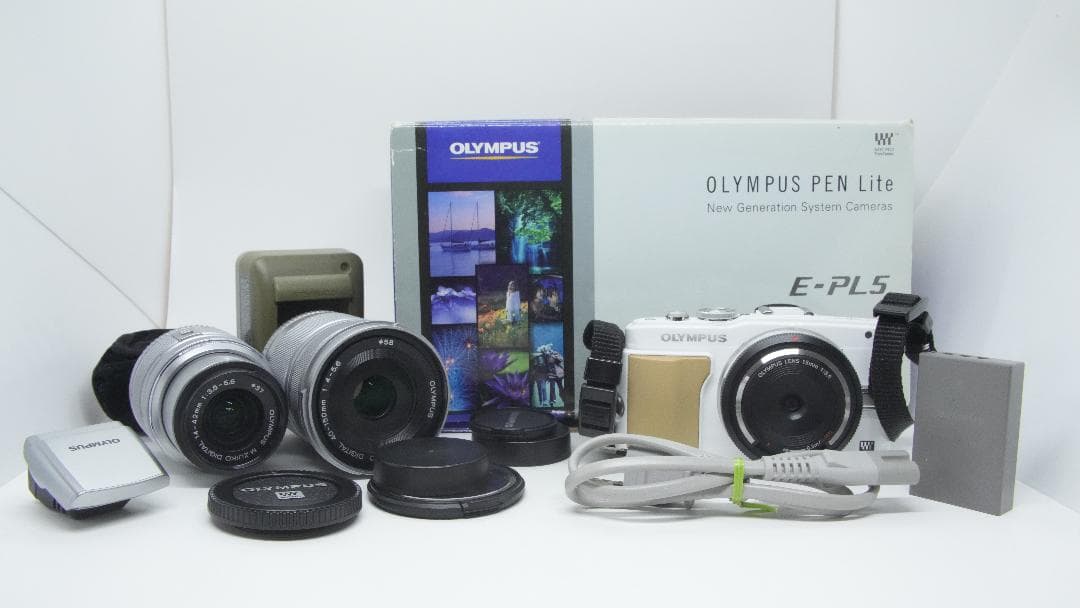 【B3002】 OLYMPUS PEN Lite E-PL5 ダブルズームキット