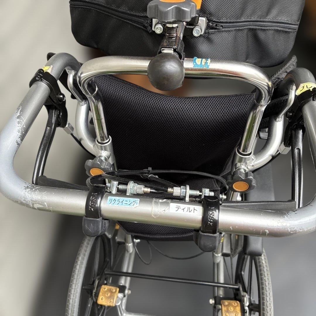 介助用車椅子 34cm幅 作っていただきました 広島県福山市　引き取りで