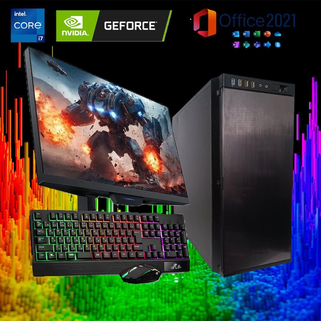 【激安ゲーミングPCフルセット】i7 6700 GTX970 Office搭載