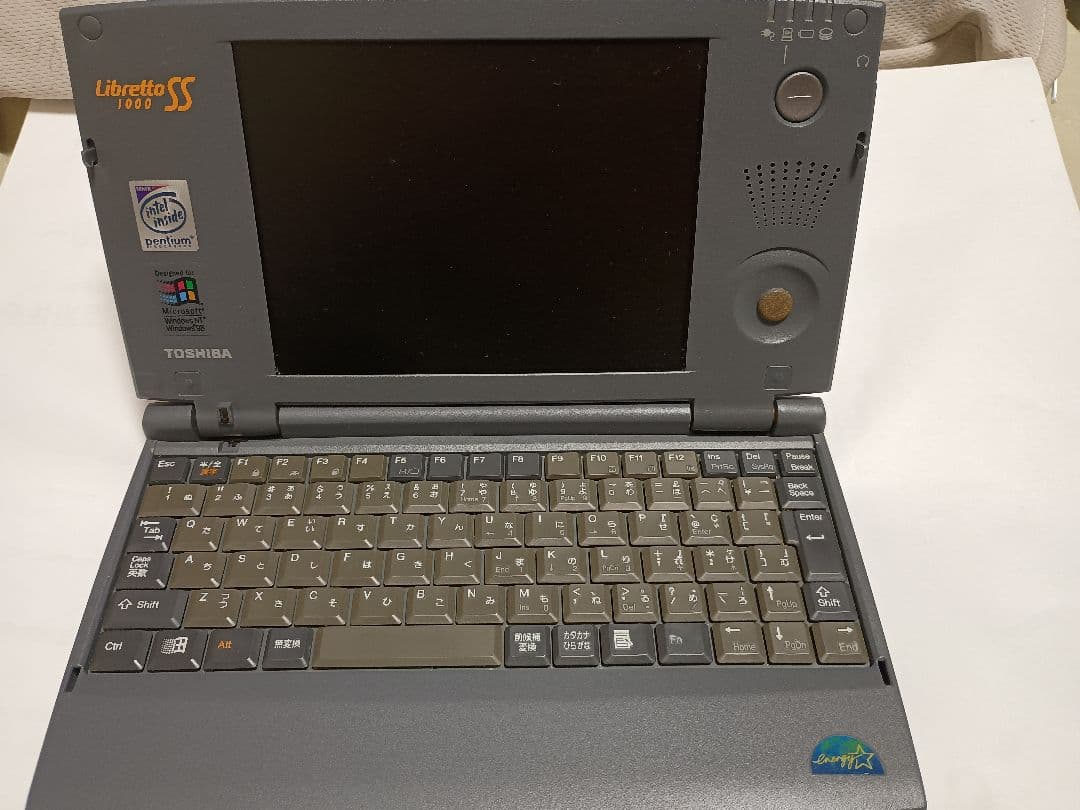 【ジャンク品】ノートPC　TOSHIBA Libretto SS1000