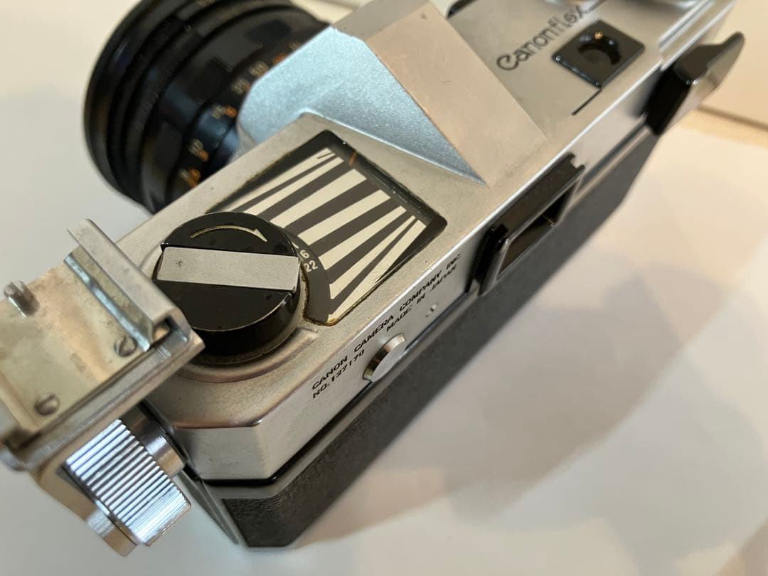 Canon Canonflex RM 50mmレンズ付属