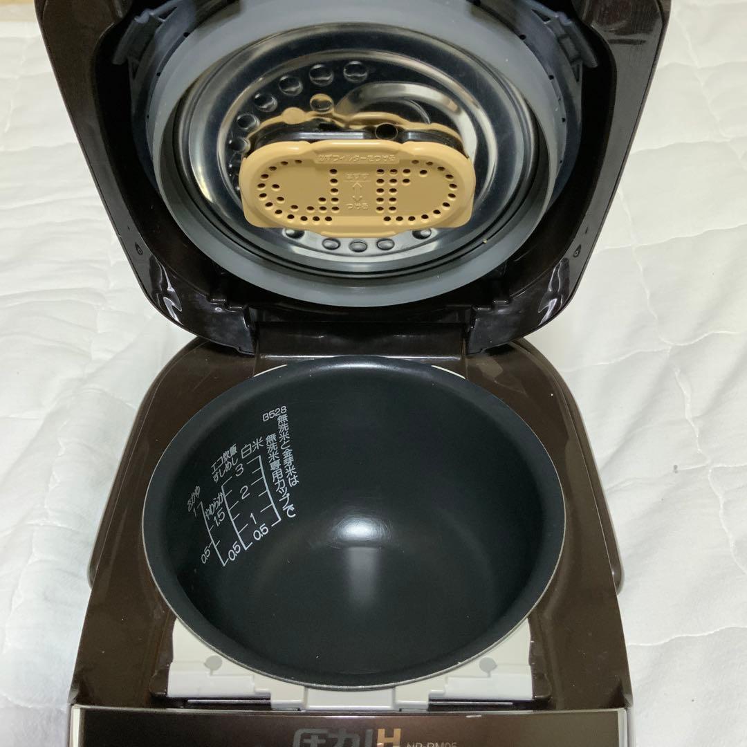 象印 NP-RM05 炊飯器 極め炊き 圧力IH炊飯器 ブラウン
