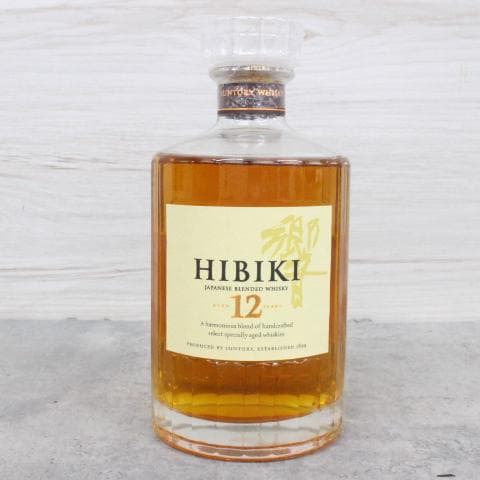 ◇希少 未開栓 響 12年 箱付き 旧ラベル サントリー ウイスキー 700ml