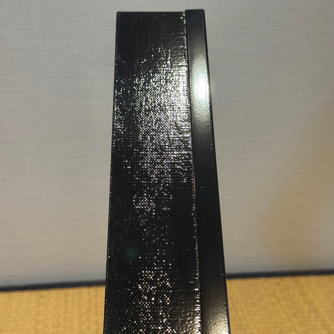 中谷秀斎 面根来菊桐蒔絵 炉縁 共箱 茶道具 /根来塗