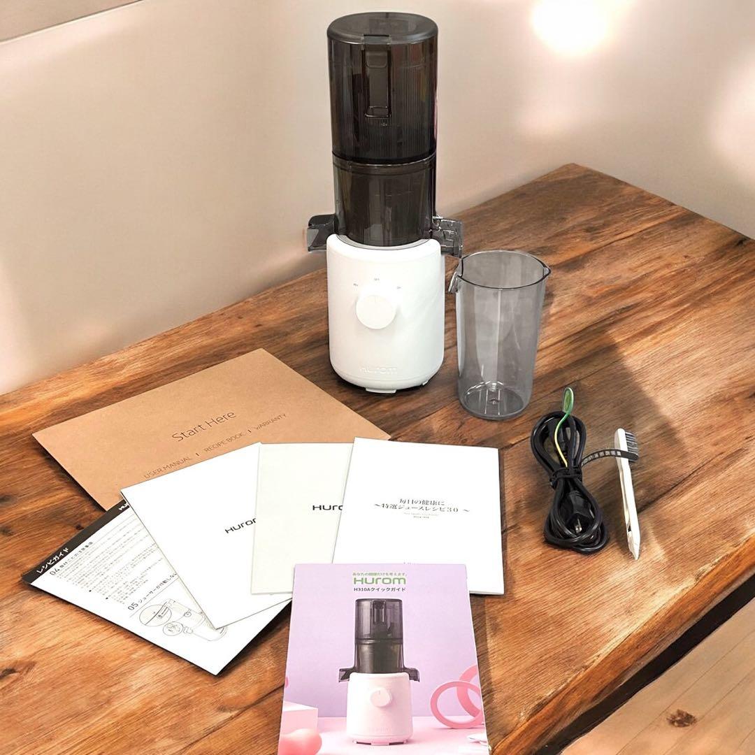 限定価格！【アウトレット】　H310A HUROM スロージューサー　ラベンダー