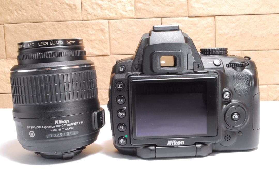 美品✨️Nikon D5000 レンズキット 届いてすぐ使える スマホ転送OK