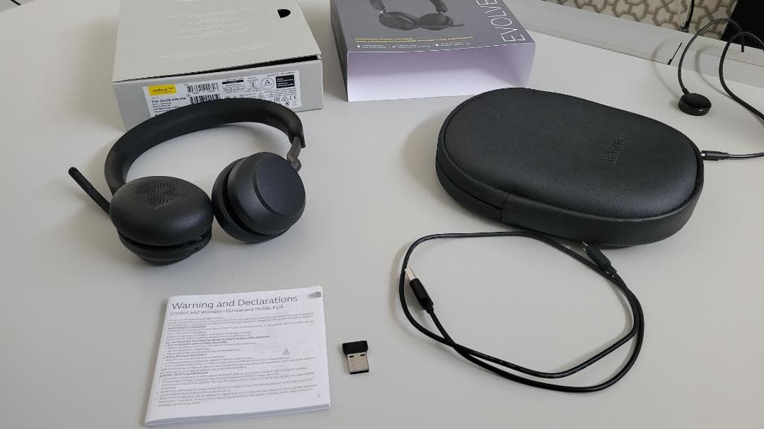 Jabra Evolve2 65 ワイヤレスヘッドホン