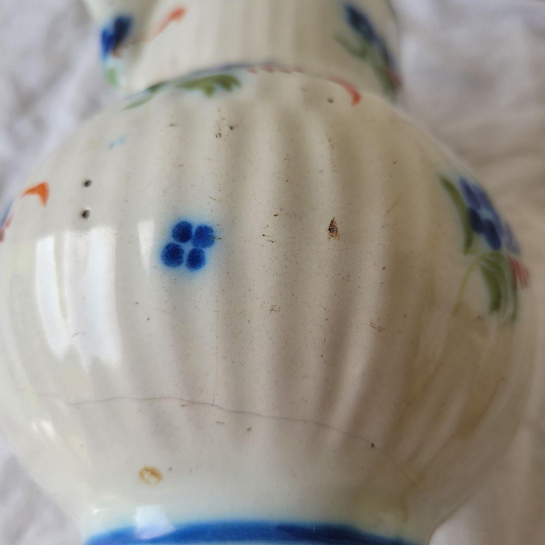 フランス　アンティーク　ピシェ　陶器