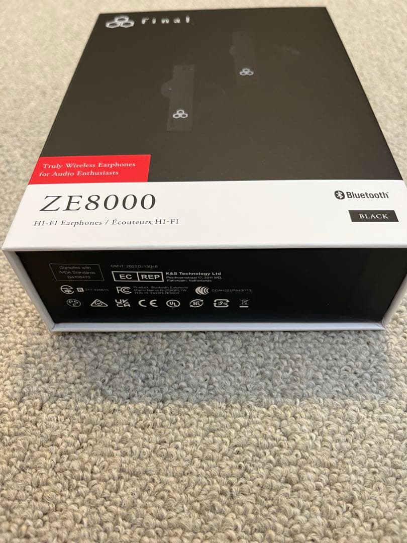 final ZE8000 ブラック