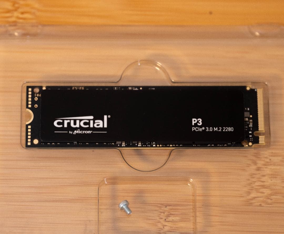 内蔵型SSD Crucial P3 4TB PCIe 3.0 NVMe M.2 SSD