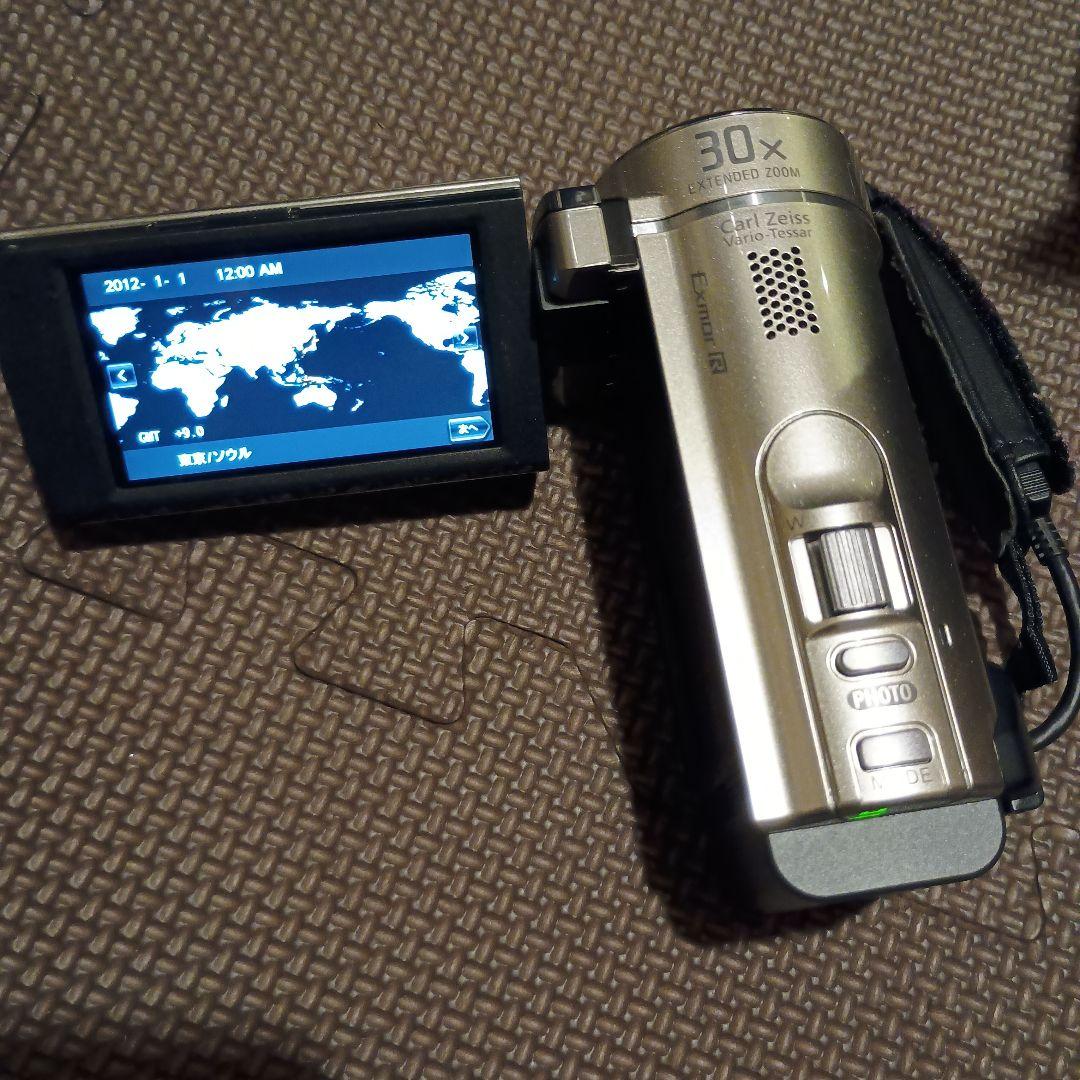 Sony HDR-PJ210 ビデオカメラ 本体　ケーブル他