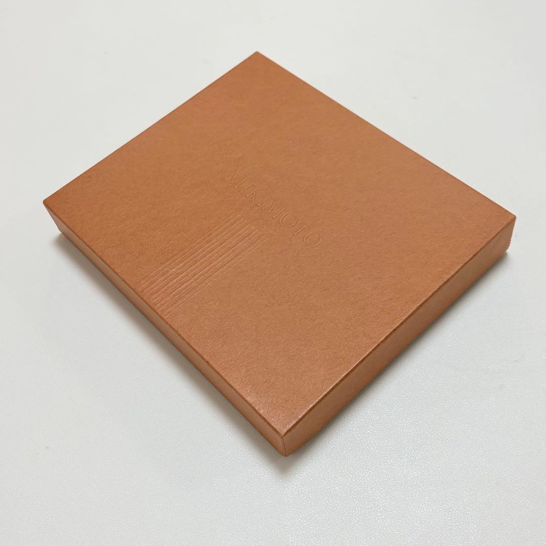 美品　ミキモト　ネックレスケース　ソフトケース　空箱　ブラウン