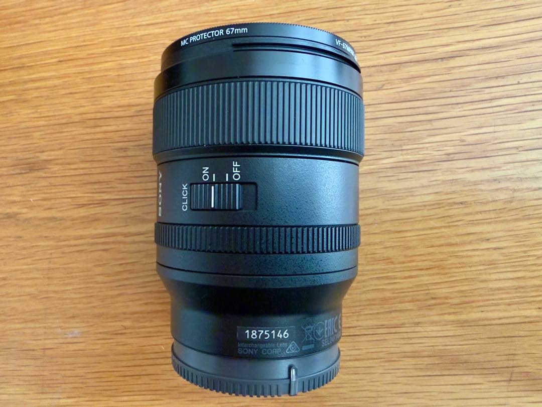 【1回のみ使用】SONY FE 24mm F1.4 GM SEL24F14GM